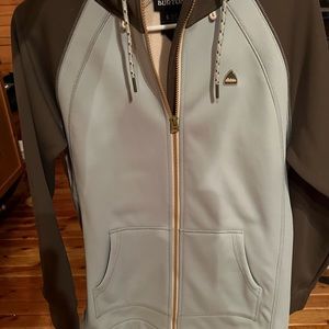 Burton zip hoodie. Never worn. Great for winter sports